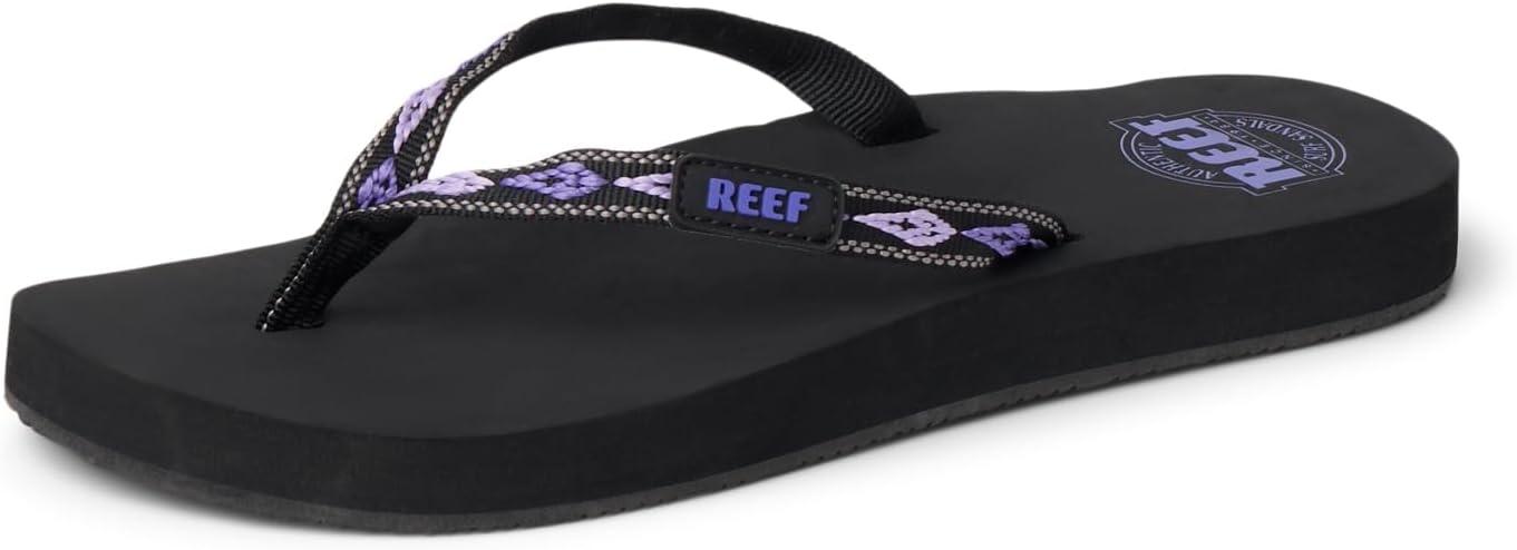 REEF Womens Sandals, Ginger BlackPurple