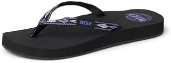REEF Womens Sandals, Ginger BlackPurple