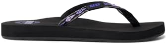 REEF Womens Sandals, Ginger BlackPurple