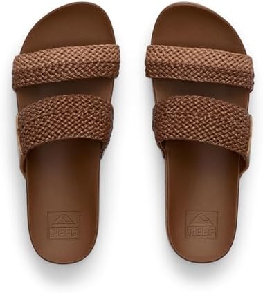 REEF Women's Sandals, Cushion Vista Hi ChocolateTan Braid