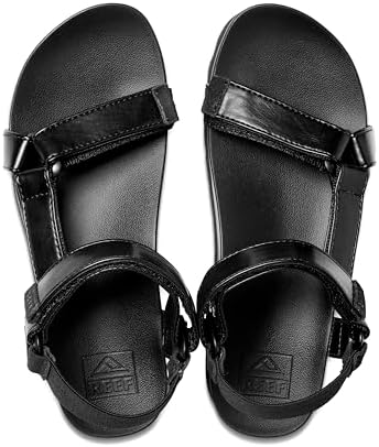REEF Women's Cushion Rem Hi Platform Sandals Coco Black