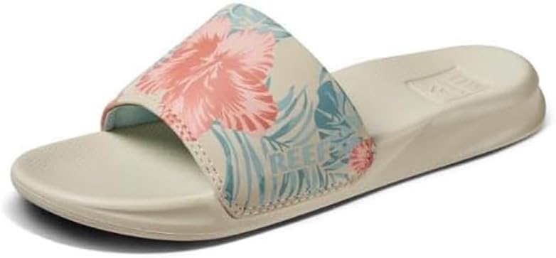 Reef Girls Kids One Slide Sandal Vintage Hawaiian