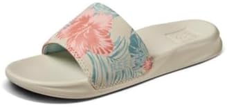 Reef Girls Kids One Slide Sandal Vintage Hawaiian