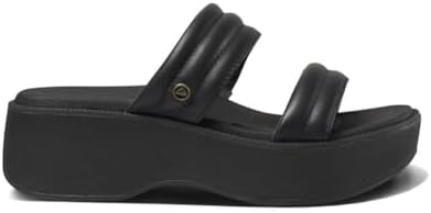 REEF Women's Lofty Lux Hi Slides Black