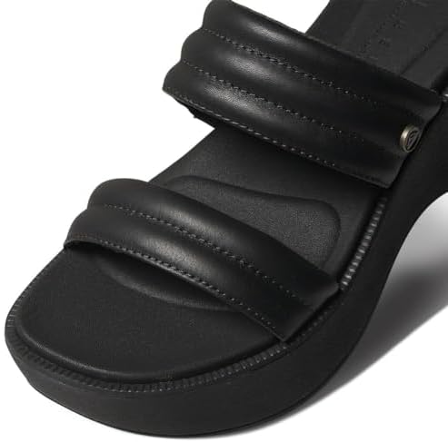 REEF Women's Lofty Lux Hi Slides Black