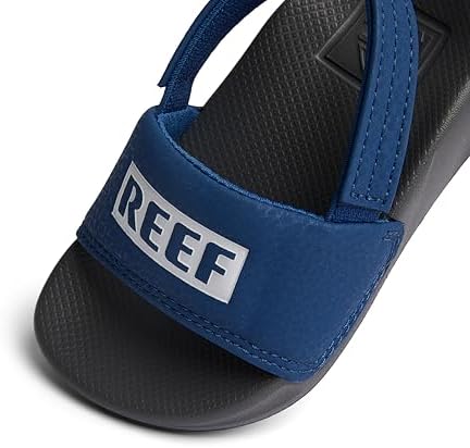Reef Kids Little One Slide (InfantToddlerLittle Kid) Reef GreyBlue