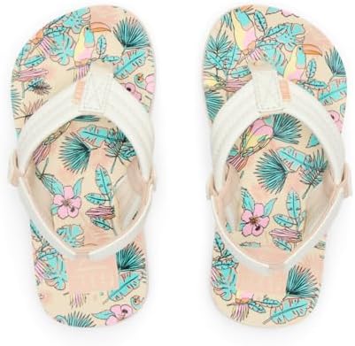 REEF Girls ToddlerLittle Kid Ahi Beach Flip Flop, Soft Cushion Footbed, Water Friendly Birdie Num Num