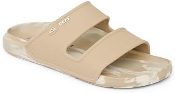 REEF Men's Oasis Double Up Waterproof Slides FossilBirch