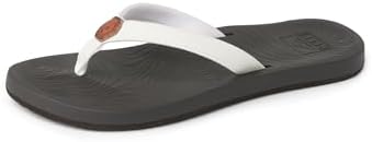 REEF Women's Zen Love Flip Flops White