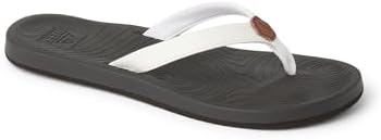 REEF Women's Zen Love Flip Flops White