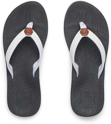 REEF Women's Zen Love Flip Flops White