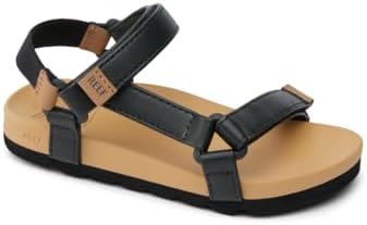 REEF Girls' Little Rem Hi BlackTan