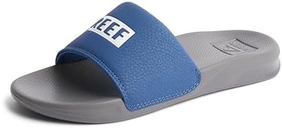 Reef Boys Kids One Slide Sandal Reef GreyBlue