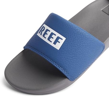 Reef Boys Kids One Slide Sandal Reef GreyBlue