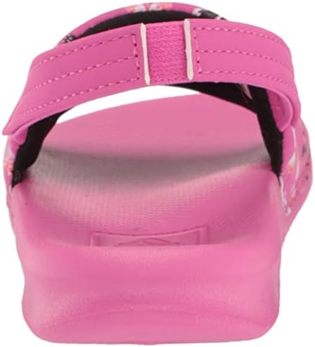 REEF Girls ToddlerLittle Kids One Slide Sandal Orchid Butterfly