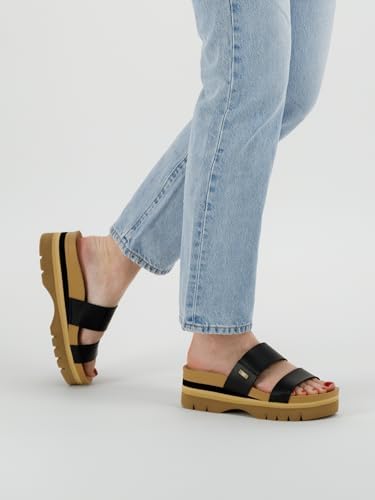 REEF Cushion Vista Higher Women's Platform Fashion Sandal, Arch Support, Ultra Soft Cushion Footbed Black