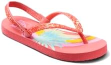 REEF Little Stargazer Prints Girls Sandal Pineapple Rainbows