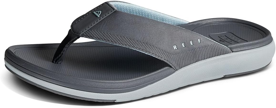 Reef Men's Cushion Norte Flip Flop Sandal Grey-ether