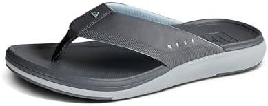 Reef Men's Cushion Norte Flip Flop Sandal Grey-ether