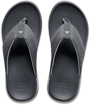 Reef Men's Cushion Norte Flip Flop Sandal Grey-ether