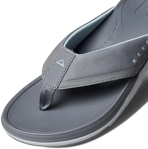Reef Men's Cushion Norte Flip Flop Sandal Grey-ether