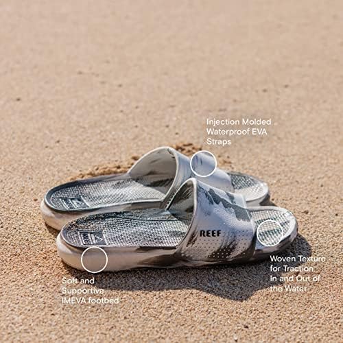 REEF Oasis Slide Mens Sandal Grey