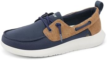 REEF Men's Swellsole Pier Boat Shoes NavyTan
