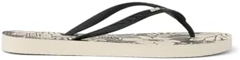 REEF Seaside Prints Black Floral
