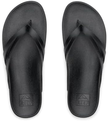 REEF Women's Sandals Cushion Spring Joy Flip Flops BlackBlack
