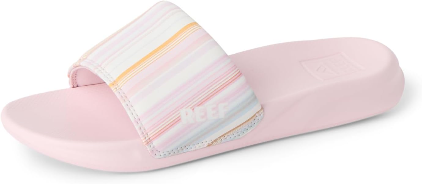 Reef Girls Kids One Slide Sandal Pale LilacWhite