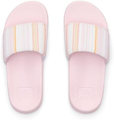 Reef Girls Kids One Slide Sandal Pale LilacWhite