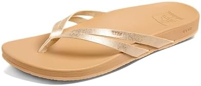REEF Women's Sandals Cushion Spring Joy Flip Flops Champagne