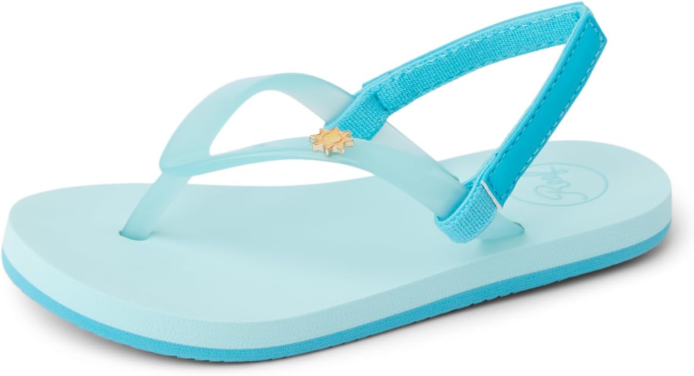 Reef Girls' Little Charming Backstrap Flip Flop Sandals Capri