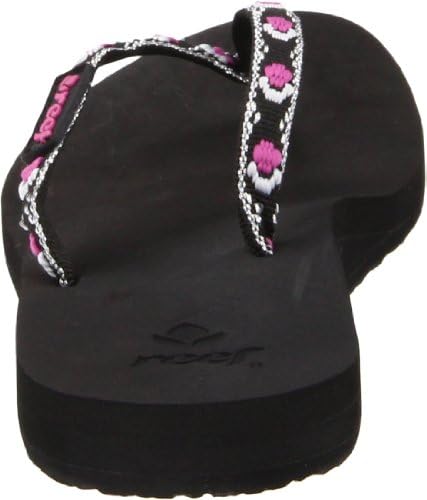 REEF Womens Sandals, Ginger BlackPurpleSilver