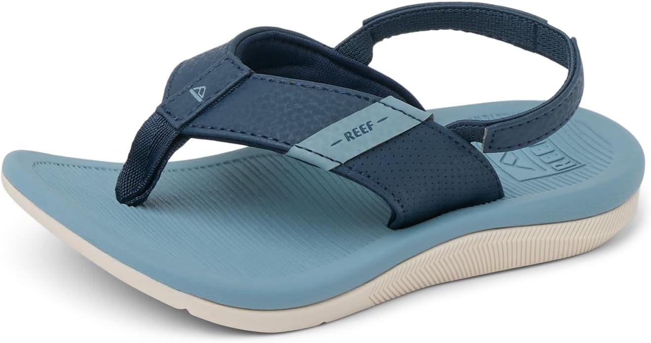 REEF Santa Ana (Little Kid) Blue-faded Blue