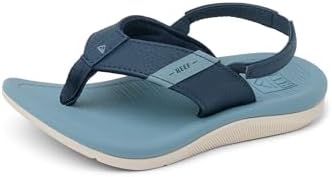 REEF Santa Ana (Little Kid) Blue-faded Blue
