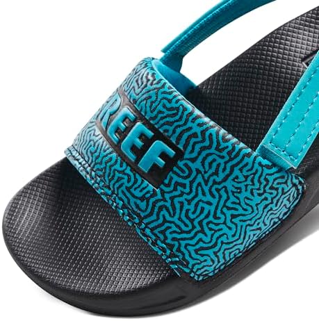 Reef Kids Little One Slide (InfantToddlerLittle Kid) Blue Coral