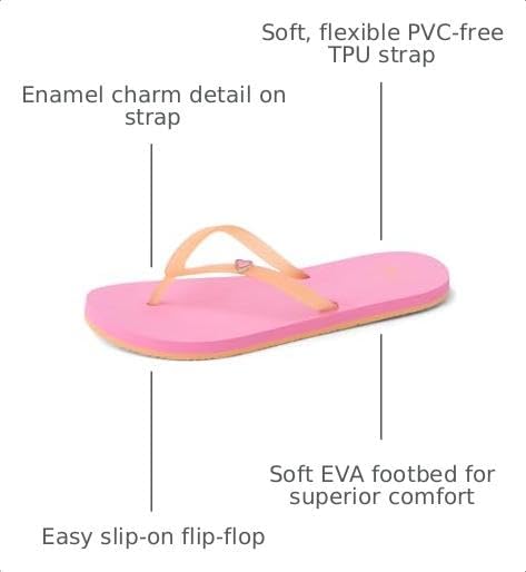 Reef Kids Kids Charming (Little KidBig Kid) Pink Heart