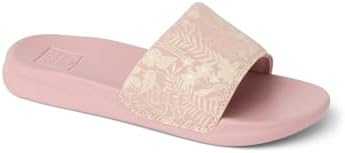 Reef Girls Kids One Slide Sandal Dusty Pink Floral