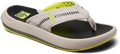 REEF Mens Sandals, Cruiser Grey-lime