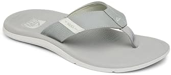 REEF Santa Ana Mens Sandal Grey-light Grey