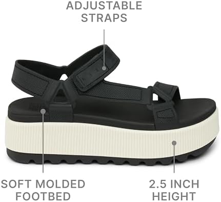 REEF Women's, Water Rem Higher Sandal Black-vintage