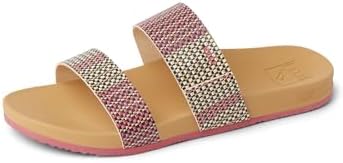 REEF Cushion Vista (Big Kid) Pink Raffia