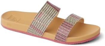 REEF Cushion Vista (Big Kid) Pink Raffia