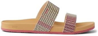 REEF Cushion Vista (Big Kid) Pink Raffia