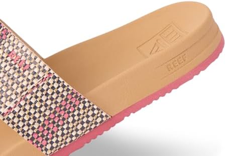 REEF Cushion Vista (Big Kid) Pink Raffia