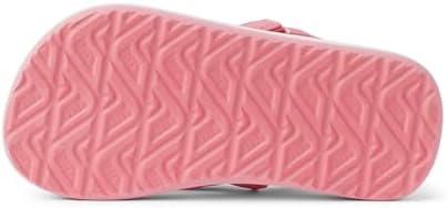 REEF Girls ToddlerLittle Kid Ahi Beach Flip Flop, Soft Cushion Footbed, Water Friendly Sunset Stamp