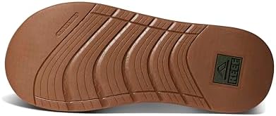 REEF Men's Deckhand Water Friendly Flip Flops Olive-gum