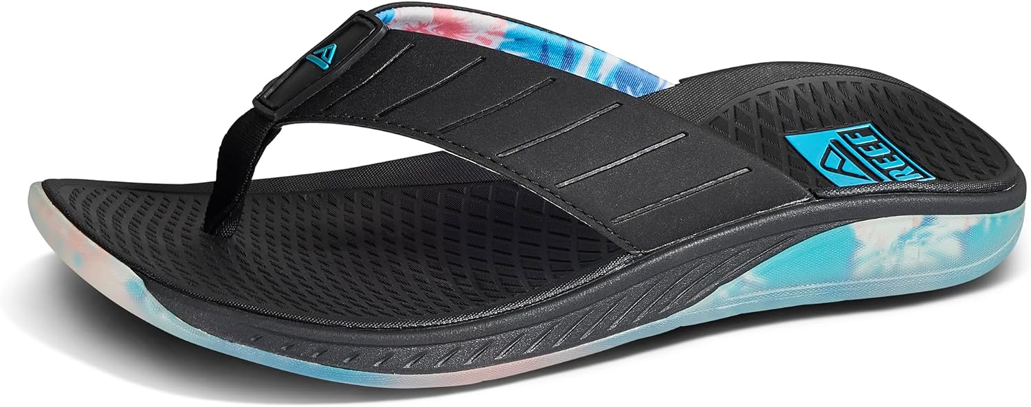 REEF Men's Deckhand Water Friendly Flip Flops Tropic Soul