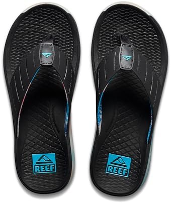 REEF Men's Deckhand Water Friendly Flip Flops Tropic Soul